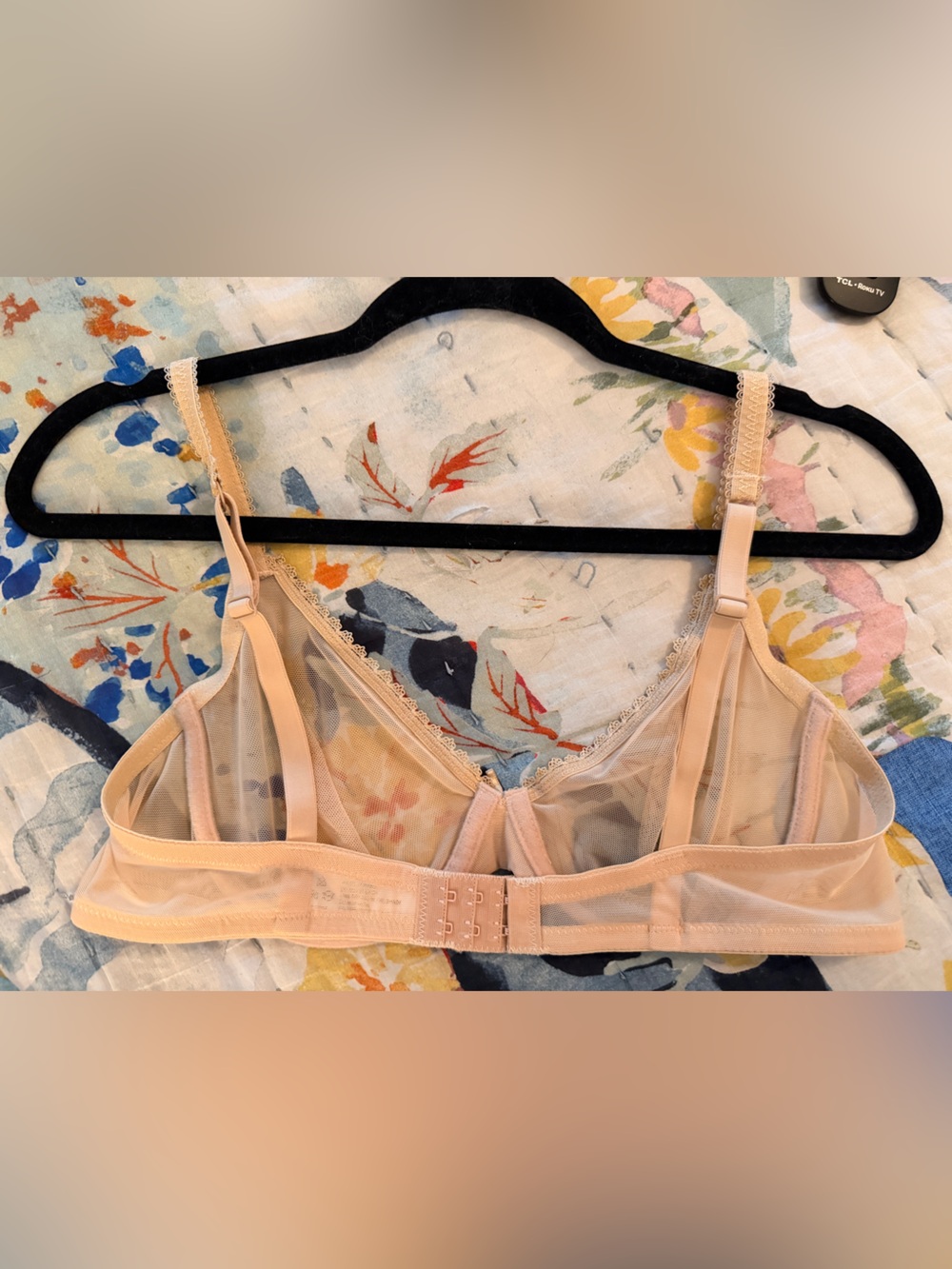 HWDI 38B Sheer Beige Underwire Bra NWOT - Picture 10 of 10